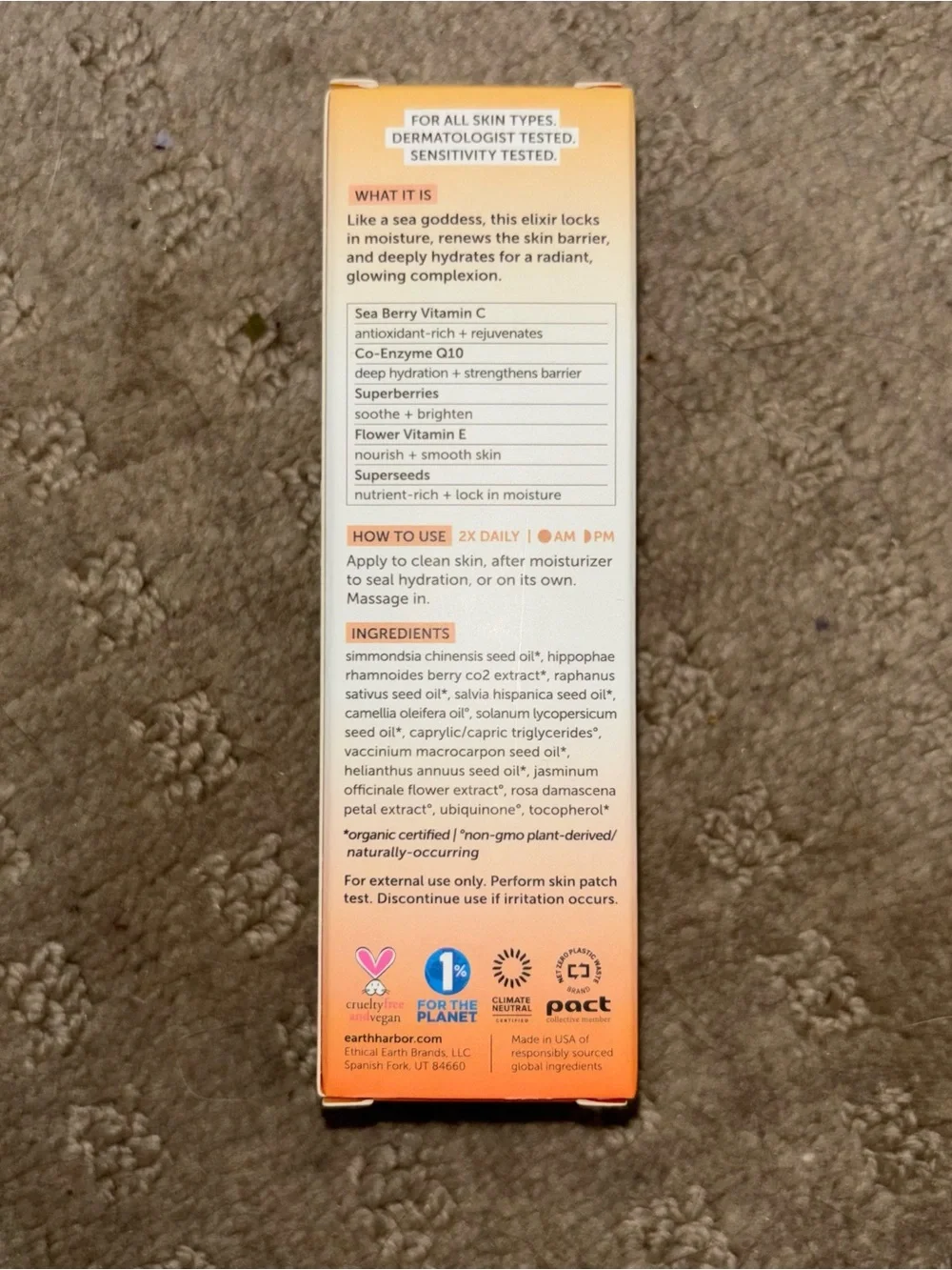Calypso Antioxidant Glow Facial Oil Moisturizer — Dewy Finish